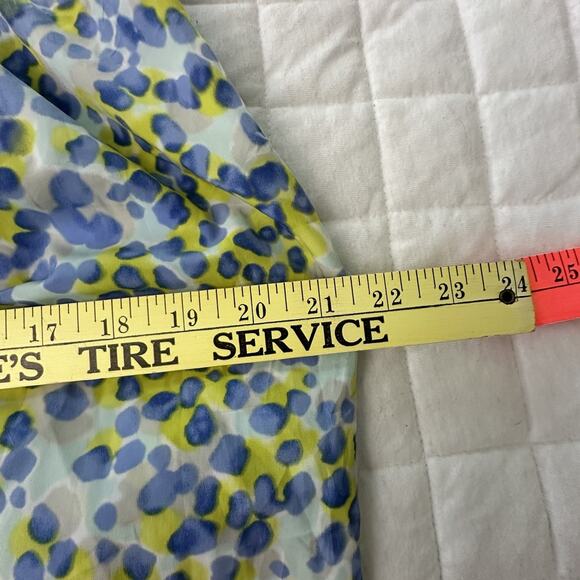 GAP MATERNITY Womens Dress XS Blue Green Summer Sundress Lightweight Preppy - Picture 10 of 11